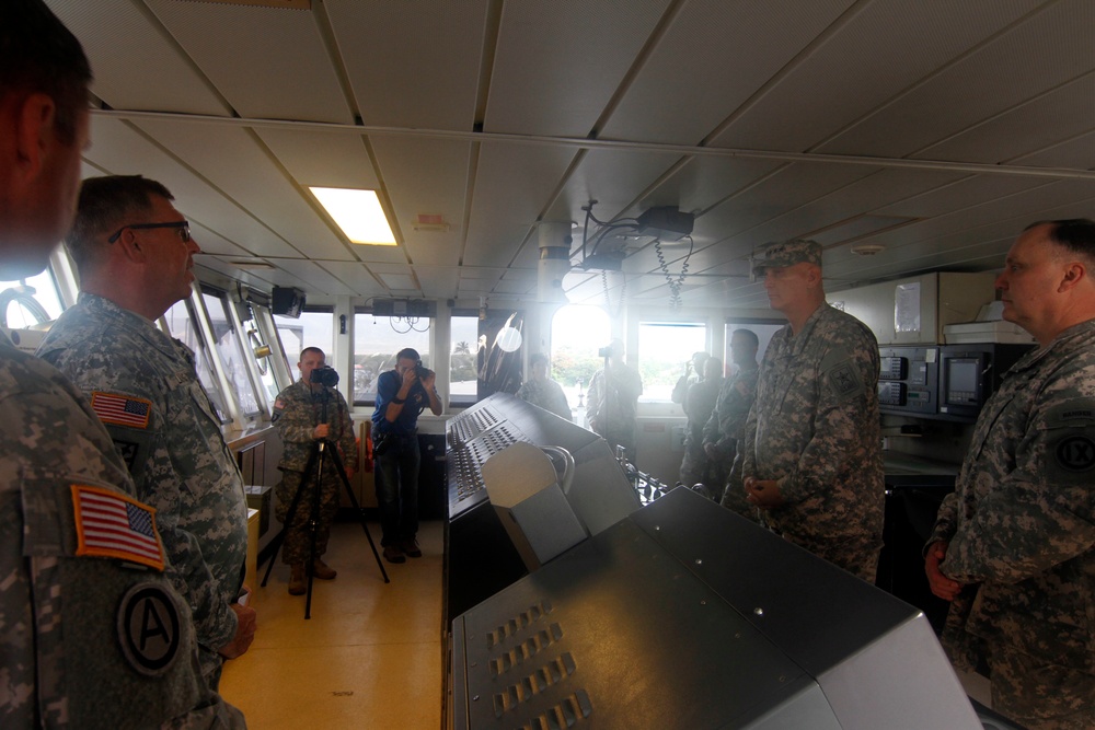 Chief of staff views Army watercraft, related capabilities