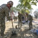 NMCB4 Sailors, Royal Thai Marines, Indian Soldier make progress during CG-15 construction