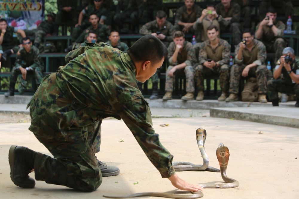 U.S., Thai, Korean Marines conduct Jungle Survival Training