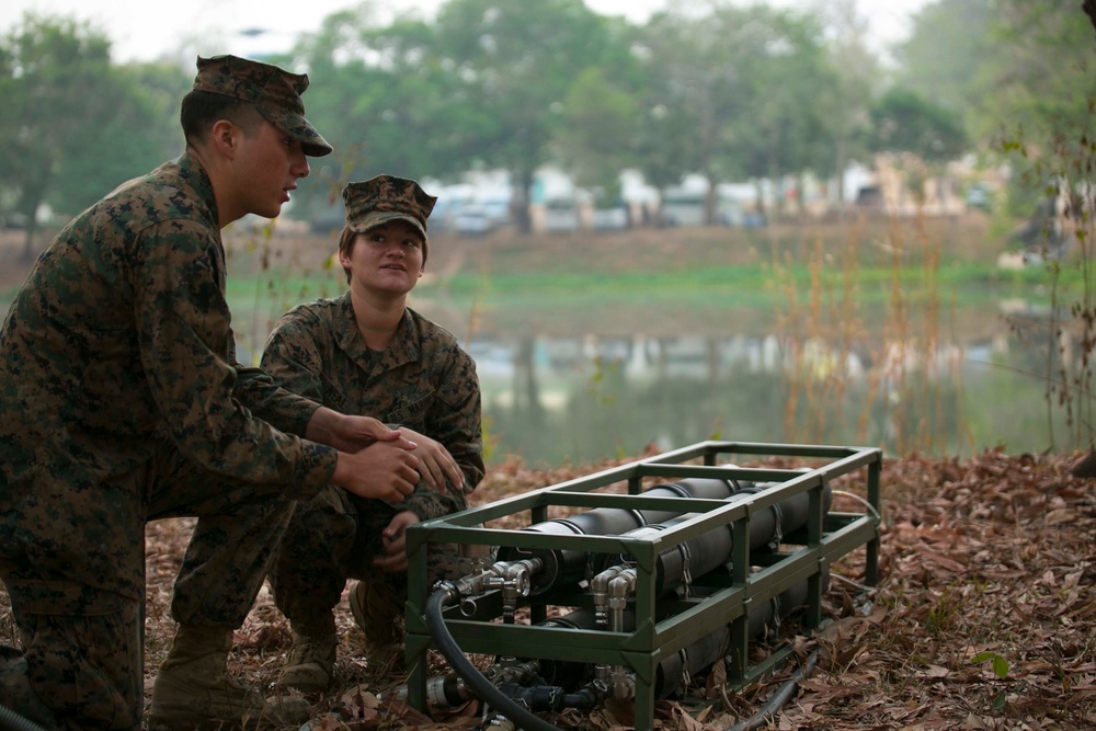 Thai and U.S. Marines Test the Waters