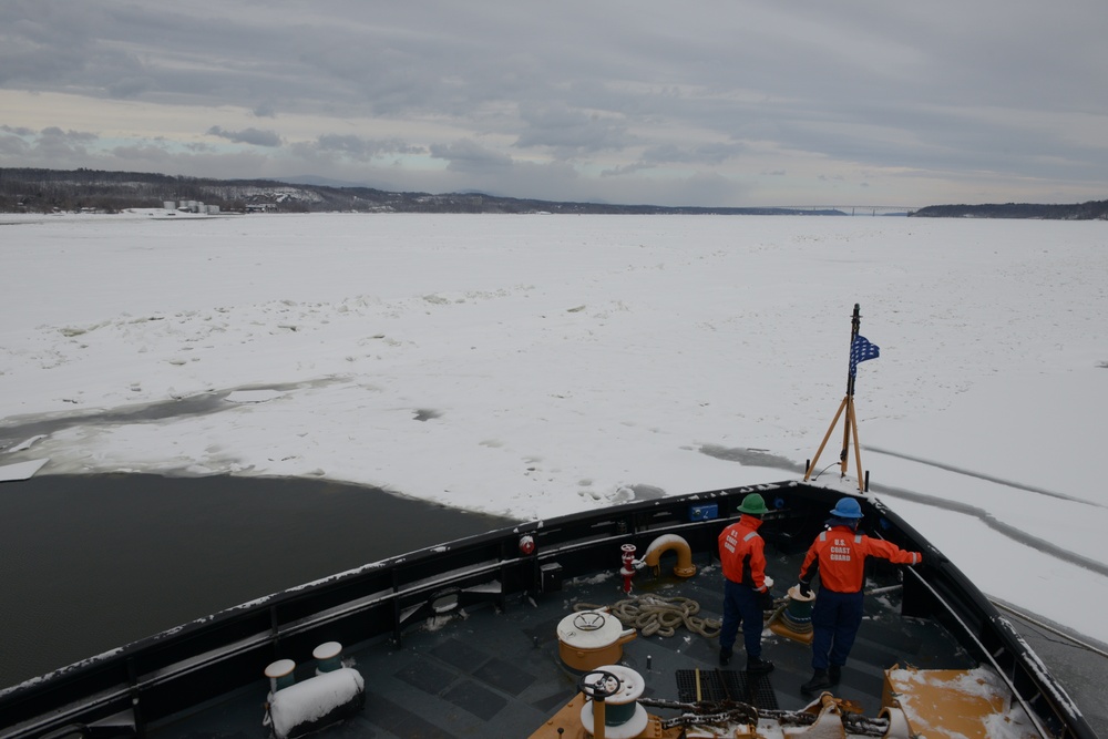Operation RENEW in full swing during worst icebreaking season in past decade
