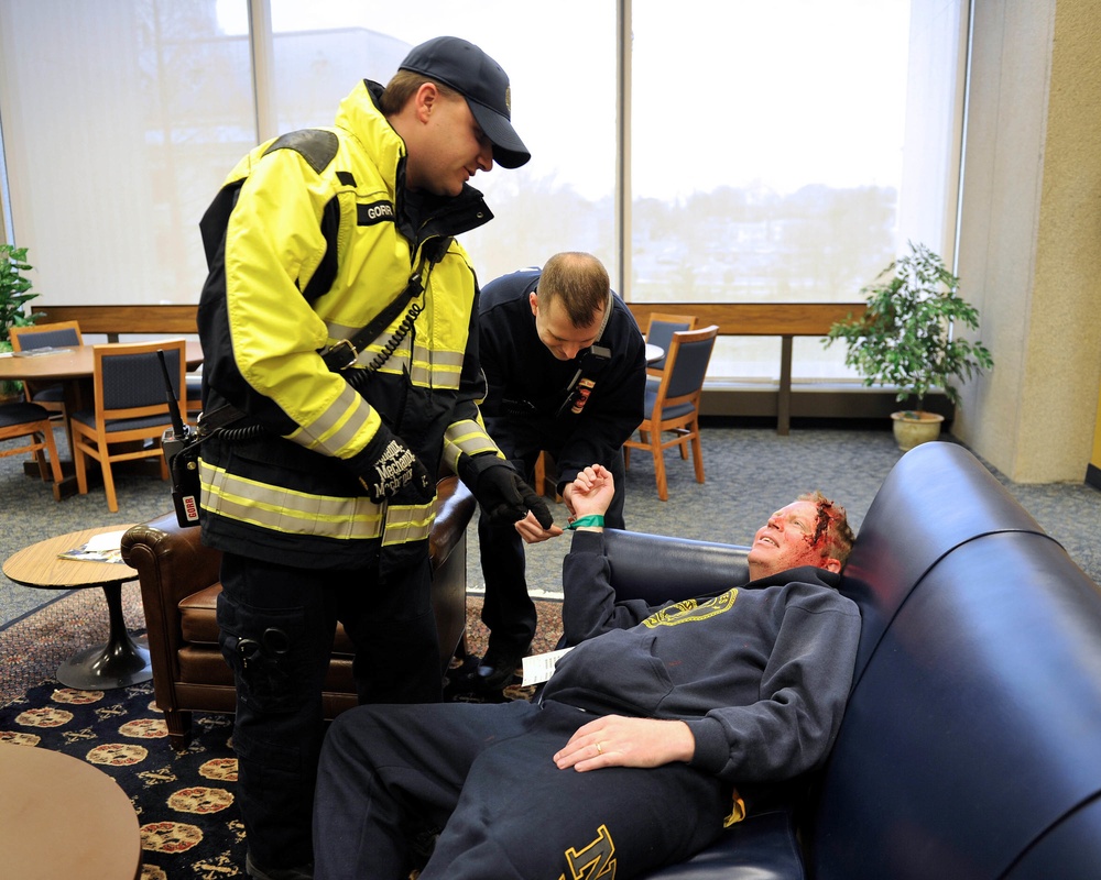 NSA Annapolis conducts active shooter exercise