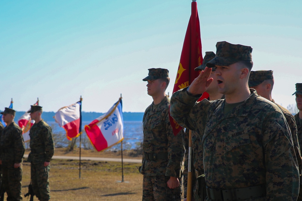 2nd Battalion, 6th Marine Regiment welcomes new sergeant major