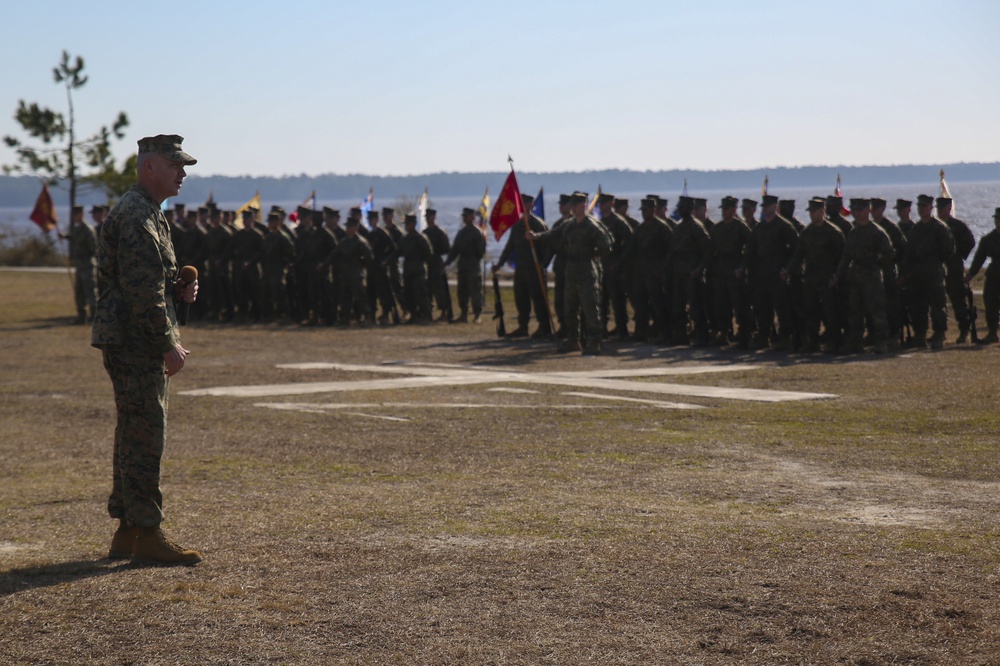 2nd Battalion, 6th Marine Regiment welcomes new sergeant major