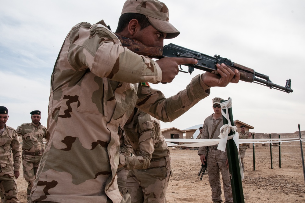 Iraqi army training