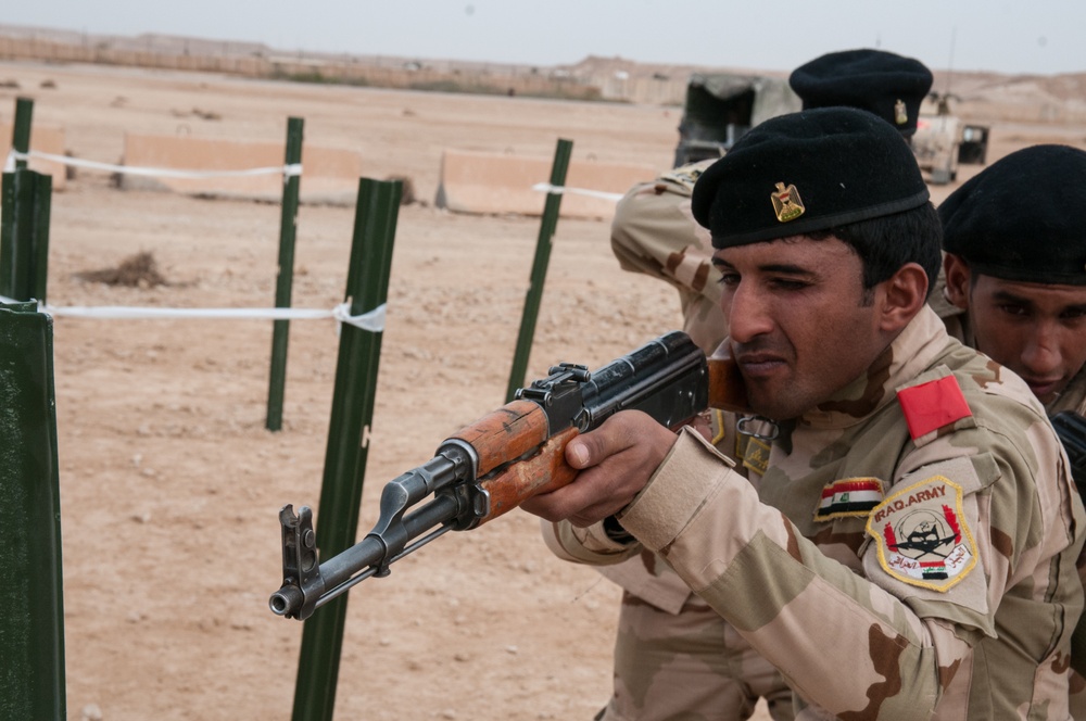 Iraqi army training