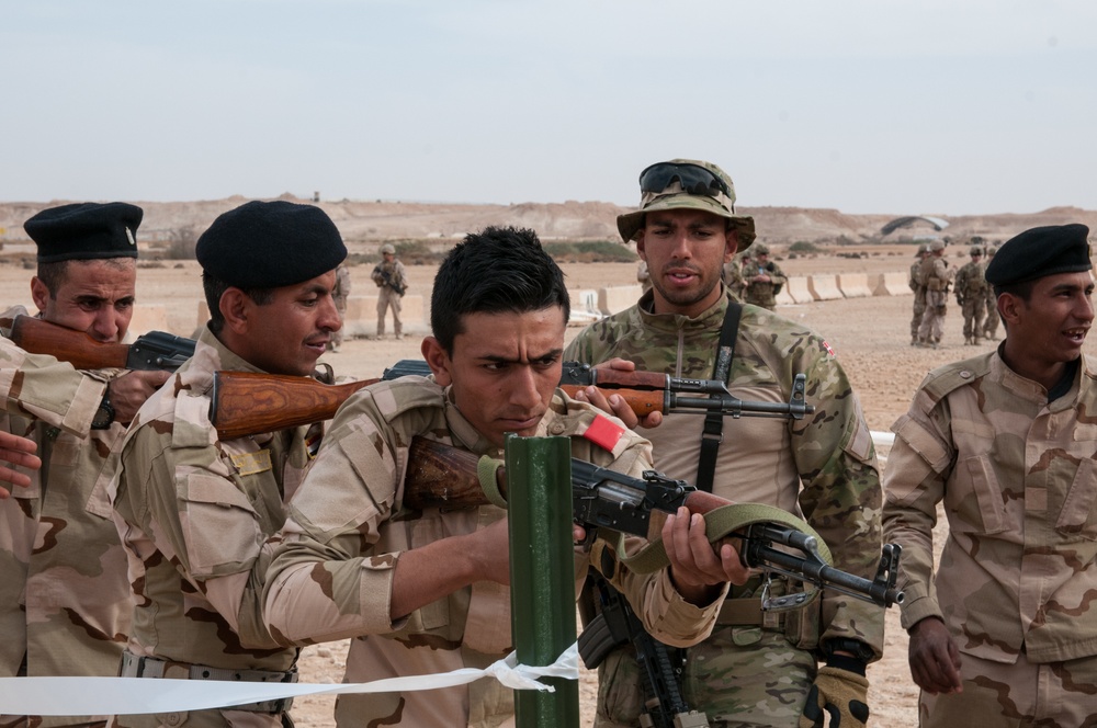 Iraqi army training