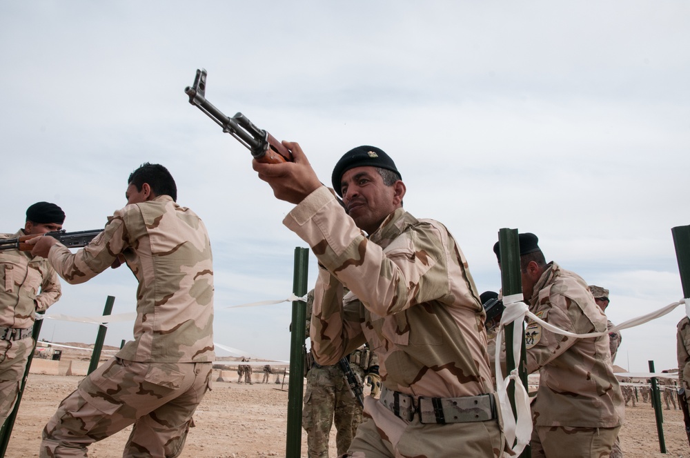 Iraqi army training