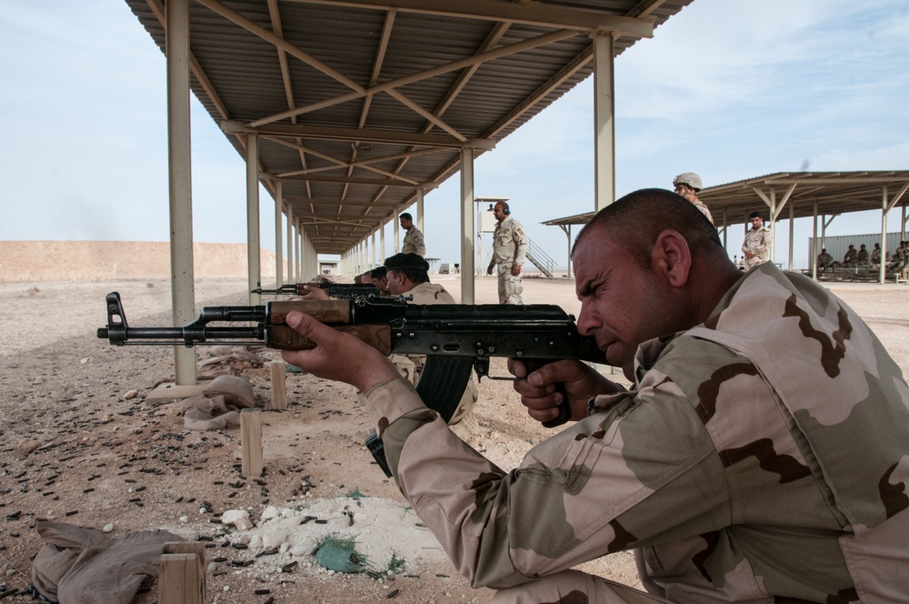 Iraqi army training