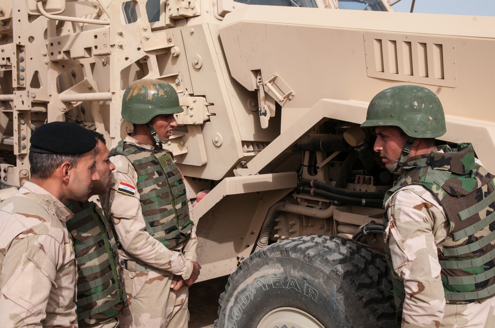 Iraqi army training