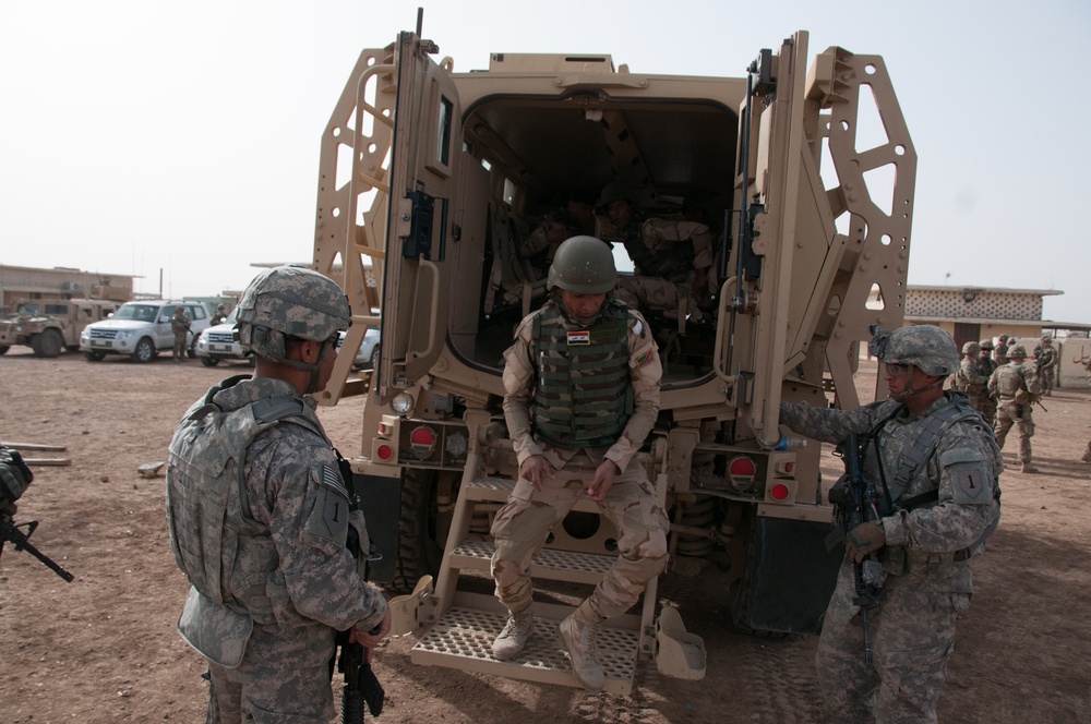 Iraqi army training