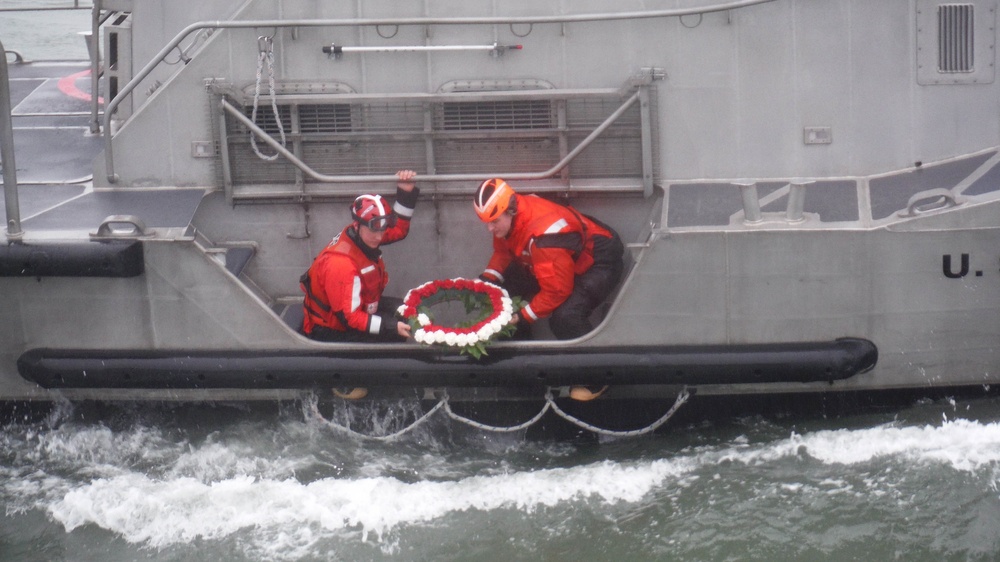 Station Quillayute River honors fallen Coast Guardsmen in La Push, Wash.
