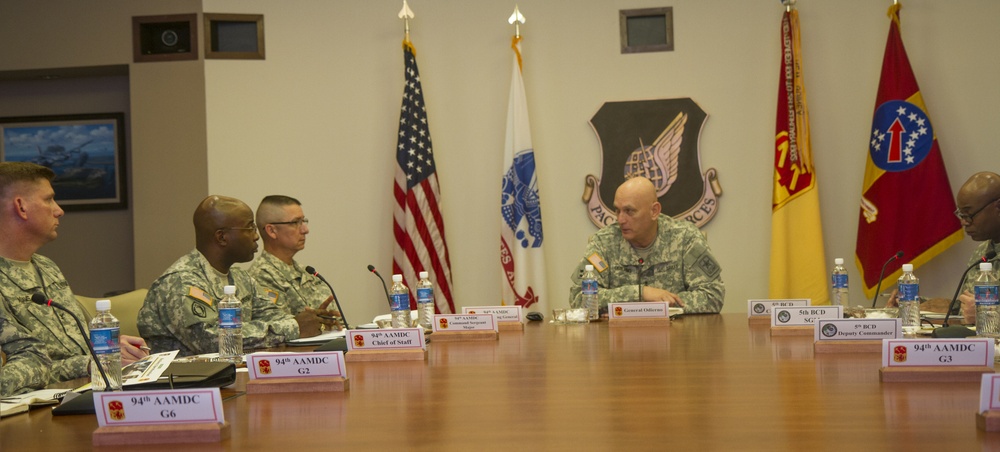 Chief of staff of the Army visits the 94th AAMDC