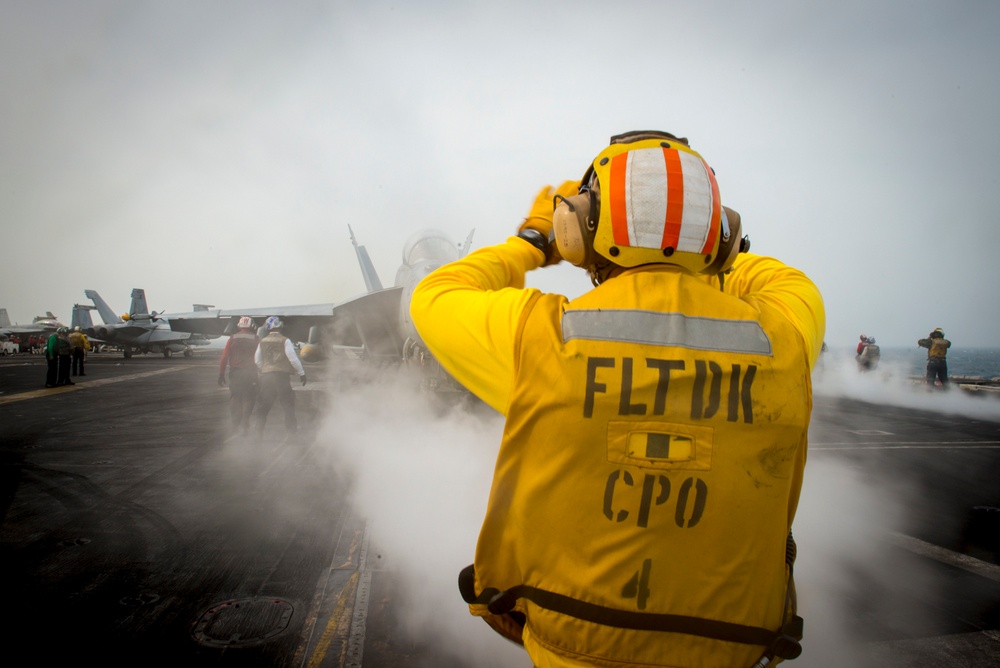 USS Carl Vinson flight operations