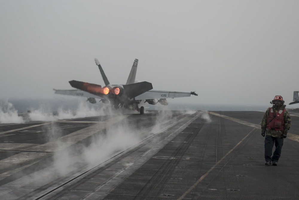 USS Carl Vinson flight operations