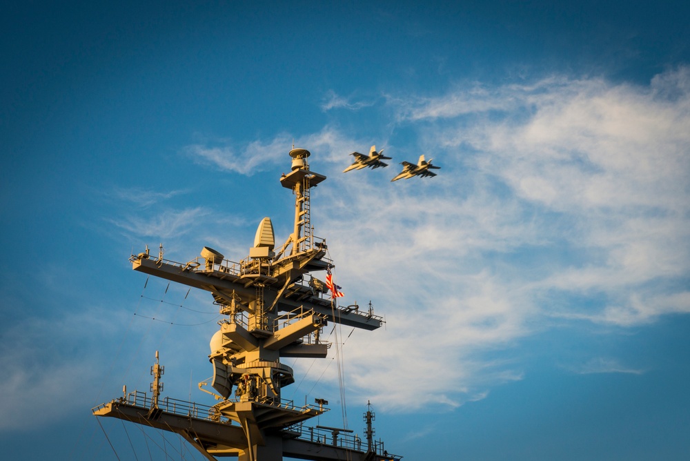 USS Carl Vinson flight operations