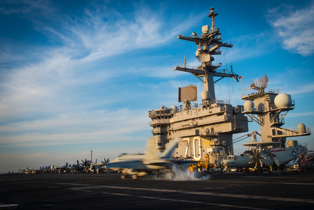 USS Carl Vinson flight operations