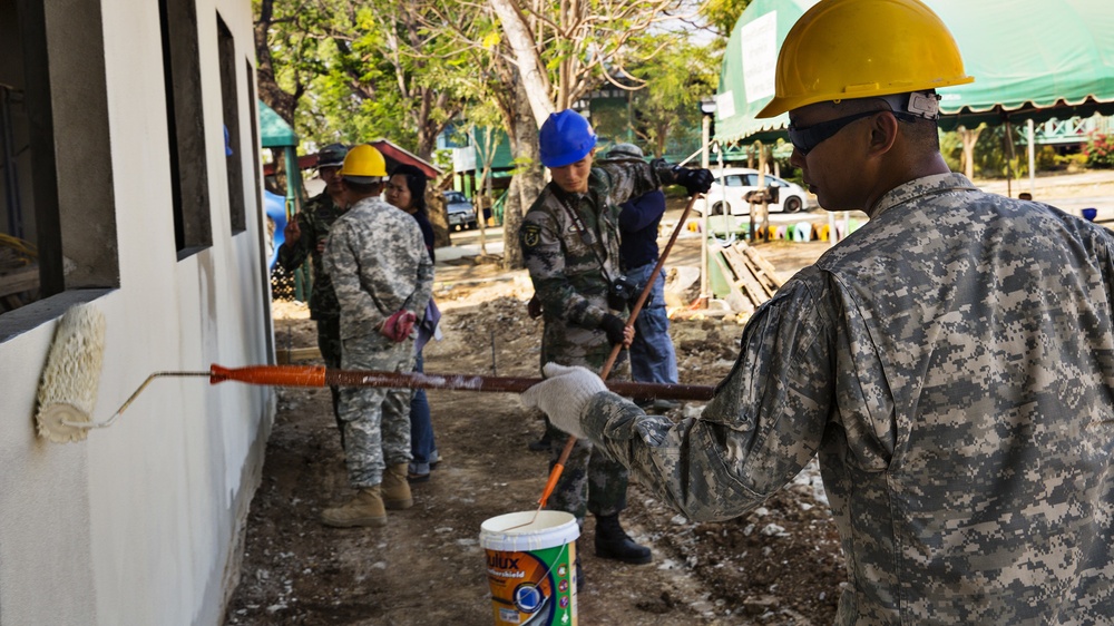 MMDU 16, 797th Engineer Co., People’s Liberation Army construct CG15 ENCAP Site 2