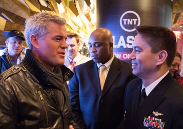 US Navy at TNT Last Ship's NBA All-Star Game Party
