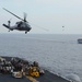 USS Bonhomme Richard: Helicopter during RAS