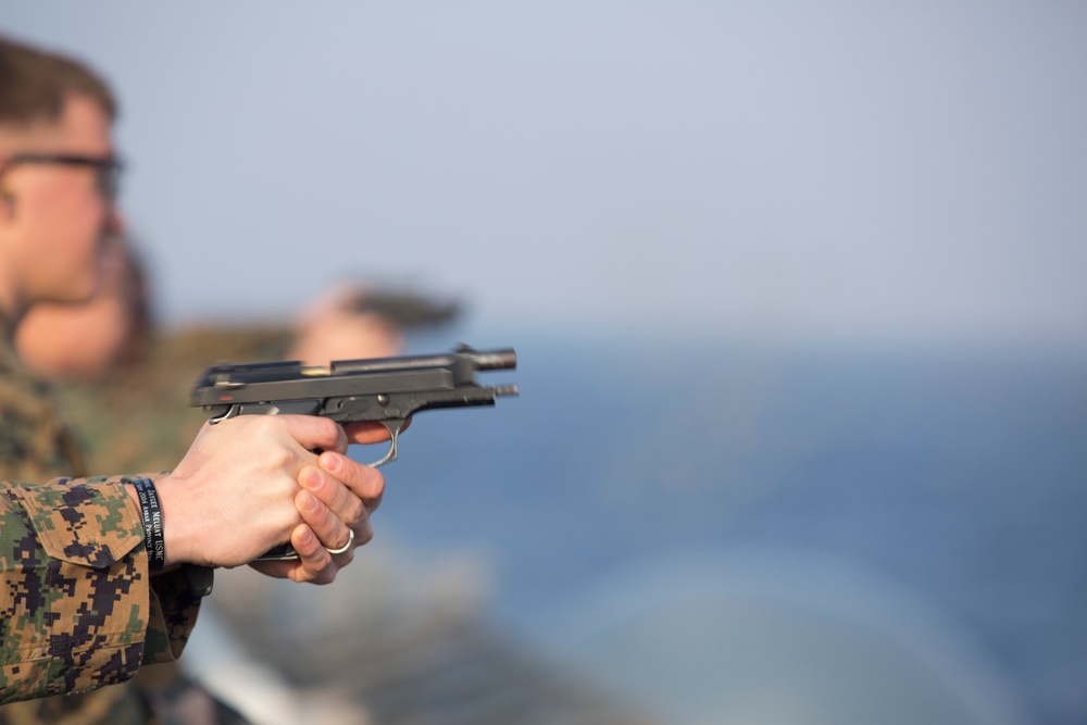 M9 Service pistol Deck Shoot
