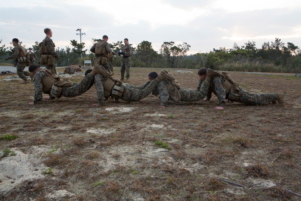 Golf Company Fire team competition