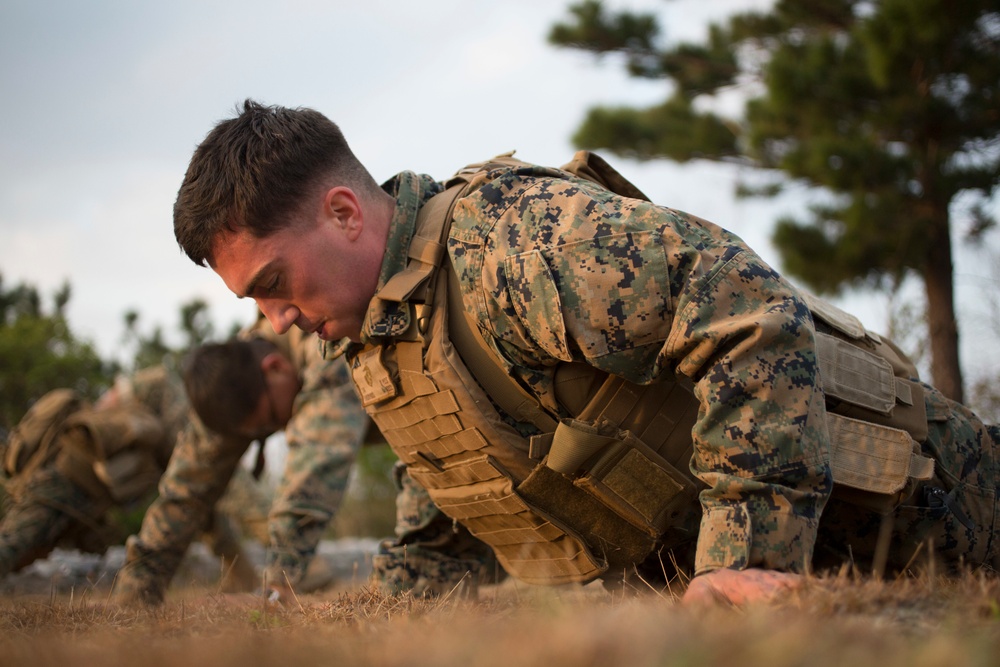 Golf Company Fire team competition