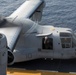 Ospreys take off from USS Bonhomme Richard