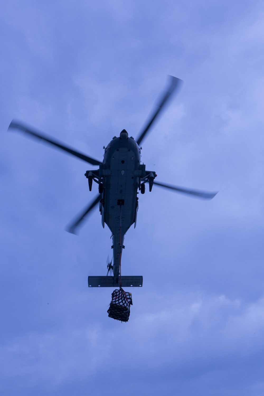 Marines and Sailors conduct a Replenishment at Sea