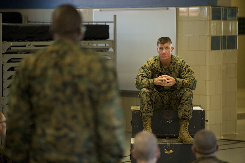 Photo Gallery: Marine recruits delve into meaning of commitment on Parris Island
