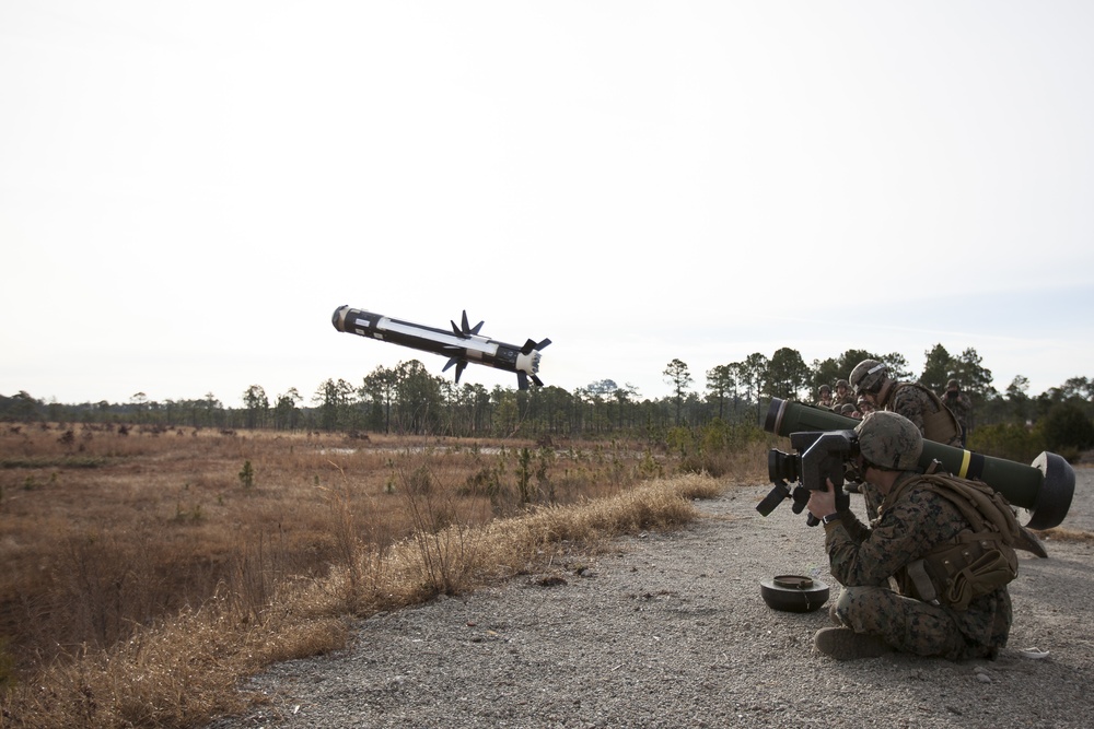 Delta Company TOW/Javeline Missile Live Fire