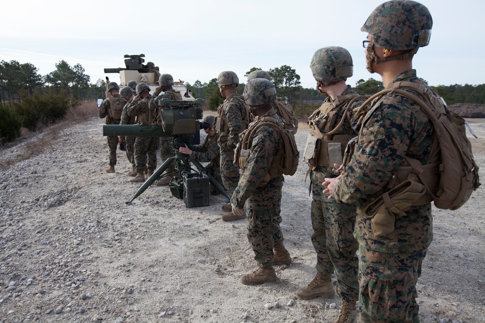 Delta Company TOW/Javeline Missile Live Fire