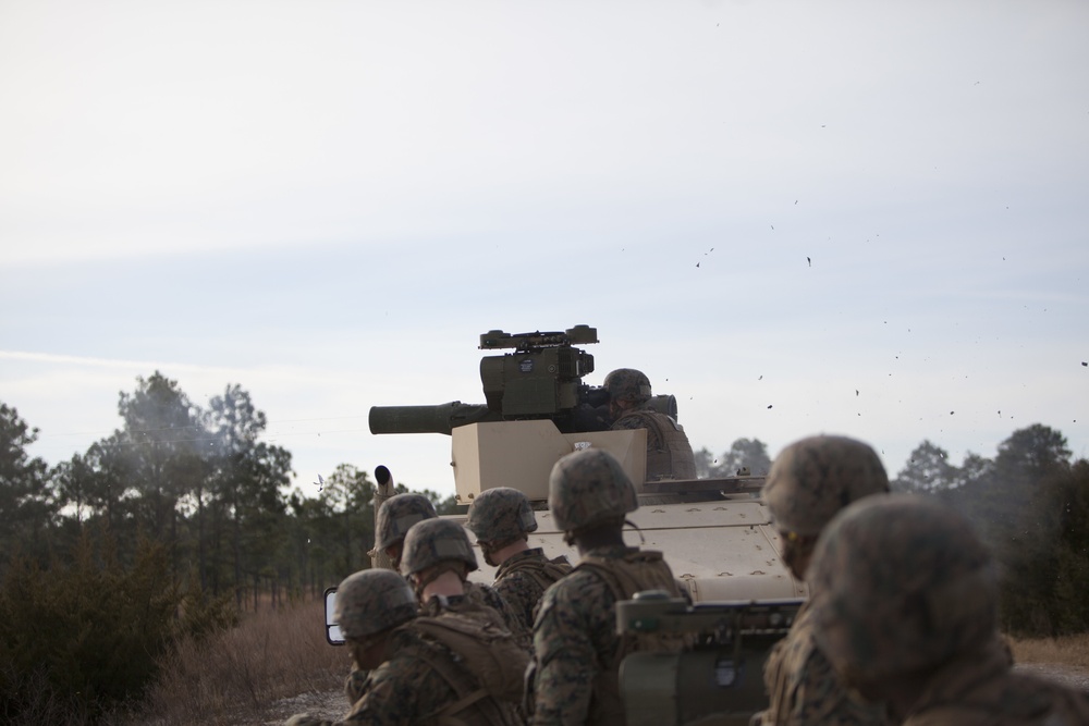 Delta Company TOW/Javeline Missile Live Fire
