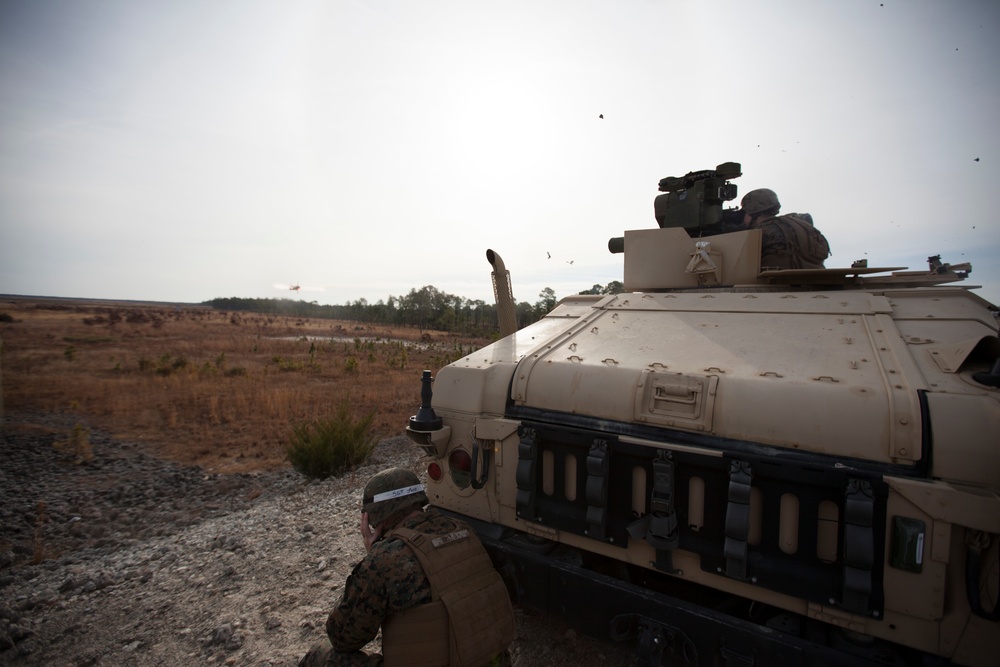 Delta Company TOW/Javeline Missile Live Fire