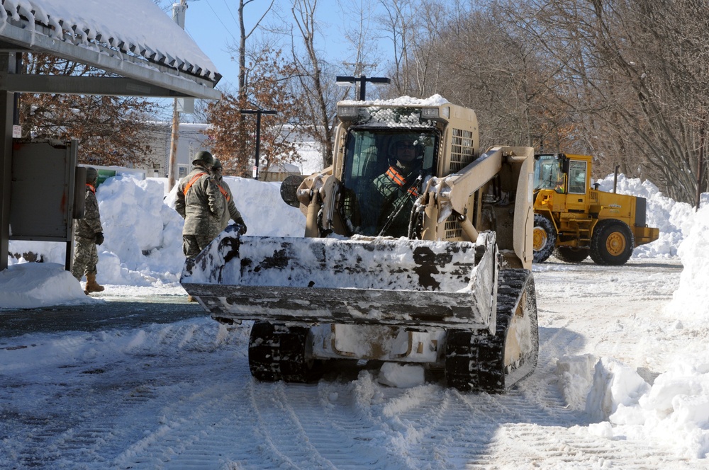 Engineers clear the T