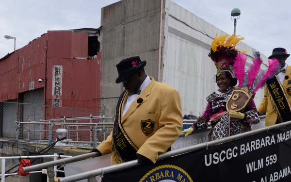 Coast Guard delivers Lundi Gras Zulu Krewe