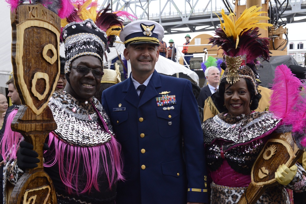 Coast Guard delivers Lundi Gras Zulu Krewe