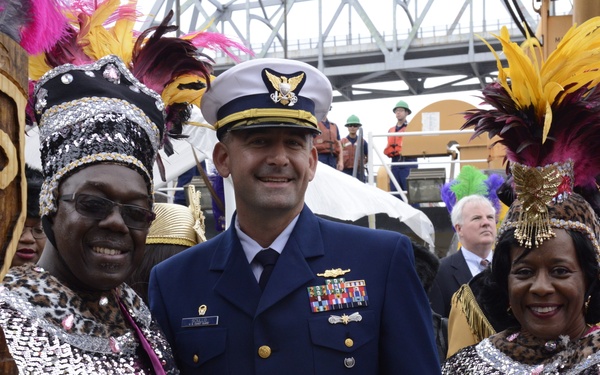 Coast Guard delivers Lundi Gras Zulu Krewe