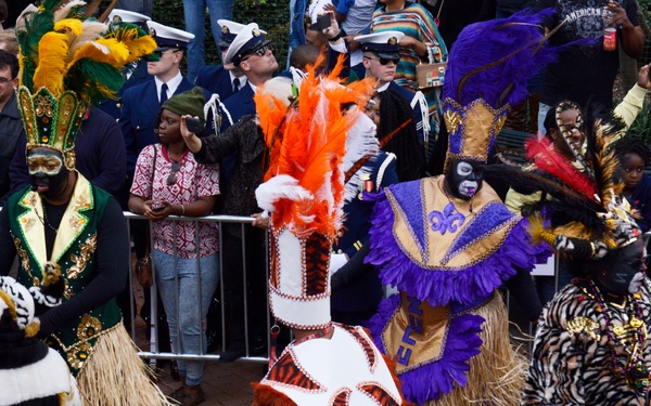 Coast Guard delivers Lundi Gras Zulu Krewe