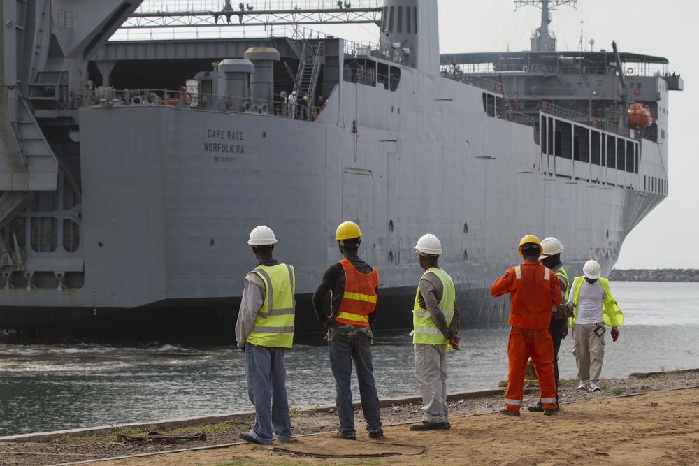 Liberia: Port operations begins, redeployment of military equipment