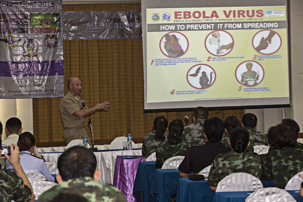 The Ebola virus, Dengue fever, Malaria: U.S., Asian Military Medics collaborate on crises at Cobra Gold 2015