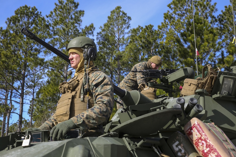 Pass or Fail: LAR Marines complete gunner qualification as a team