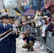US Coast Guard Ceremonial Honor Guard marches in King Rex Parade