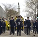 Coast Guard Honor Guard marches in Mardi Gras Parade