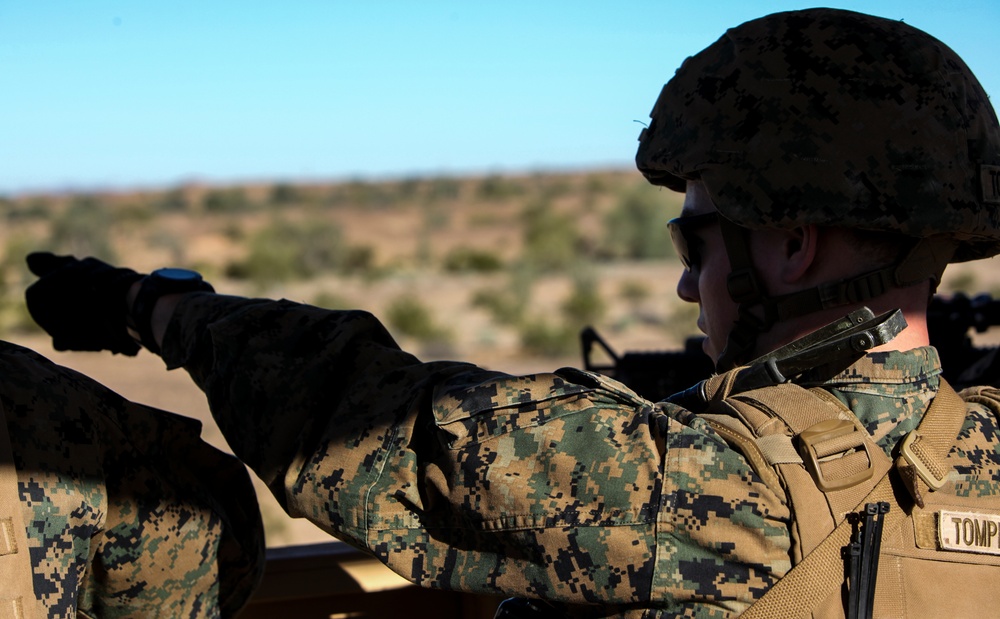 3/7 Marines March through CERTEX