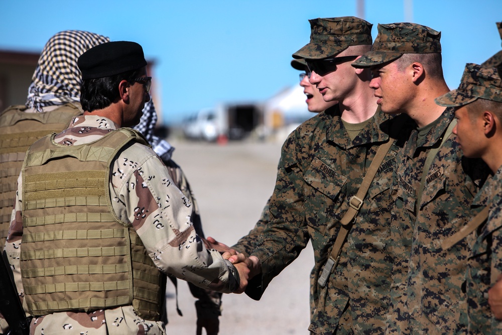 3/7 Marines March through CERTEX