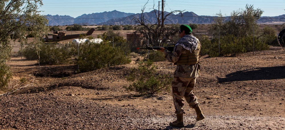3/7 Marines March through CERTEX