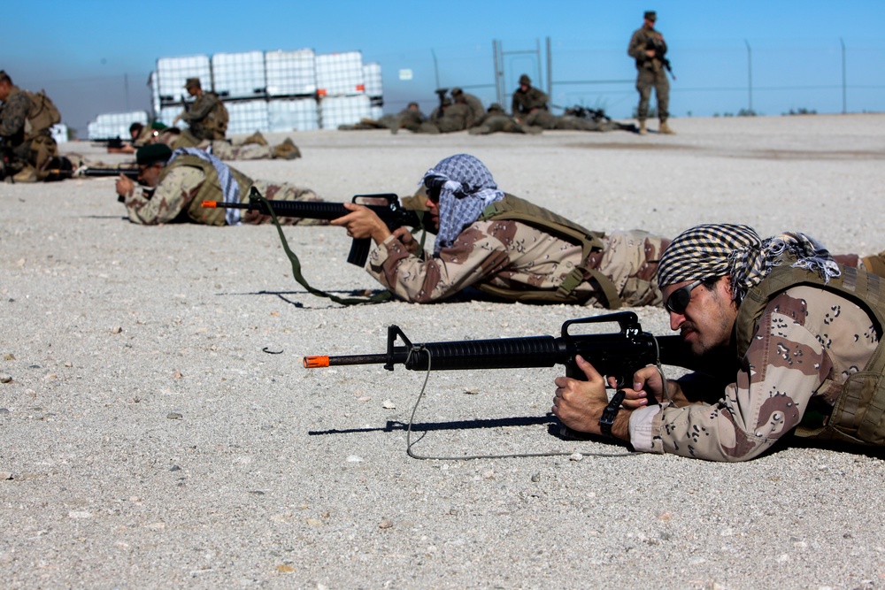 3/7 Marines March through CERTEX