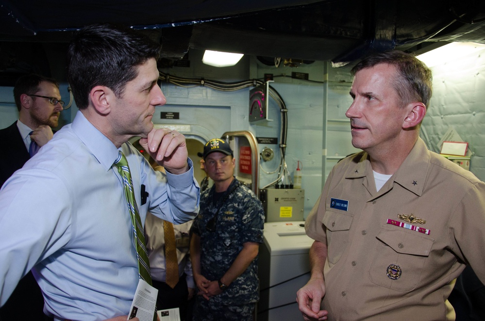 USS Fort Worth tour