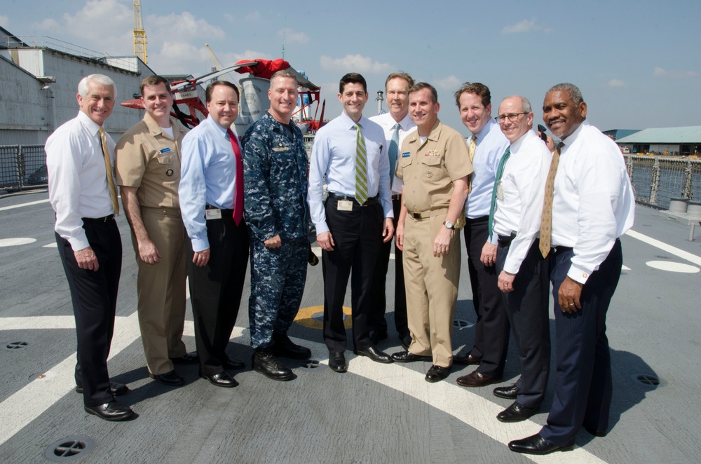 USS Fort Worth tour